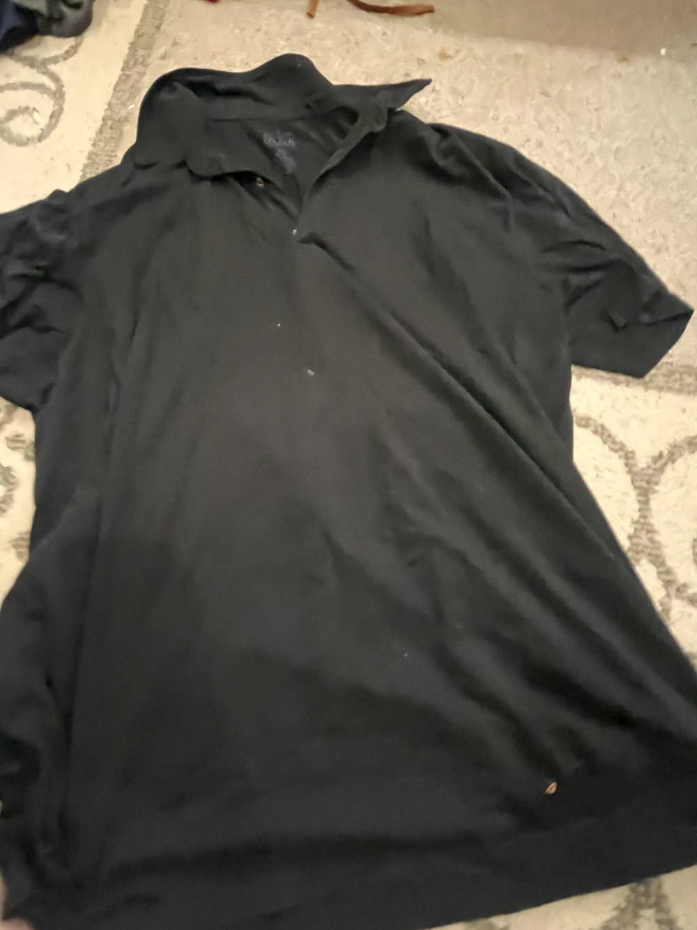 Men's Black Polo Shirt